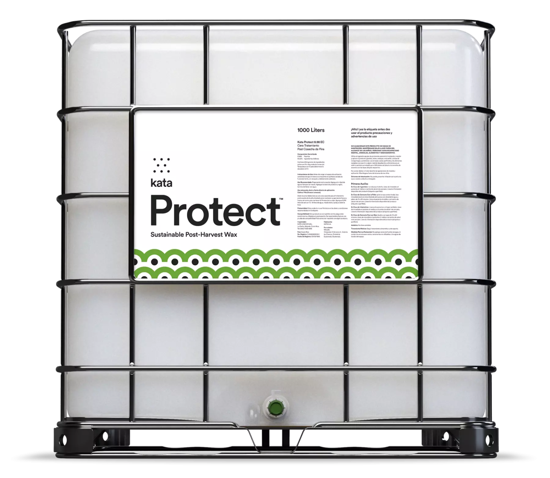 Food-grade wax to safeguard transportation and presentation.